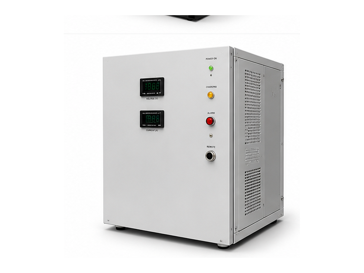 Custom engineered battery charger cabinet