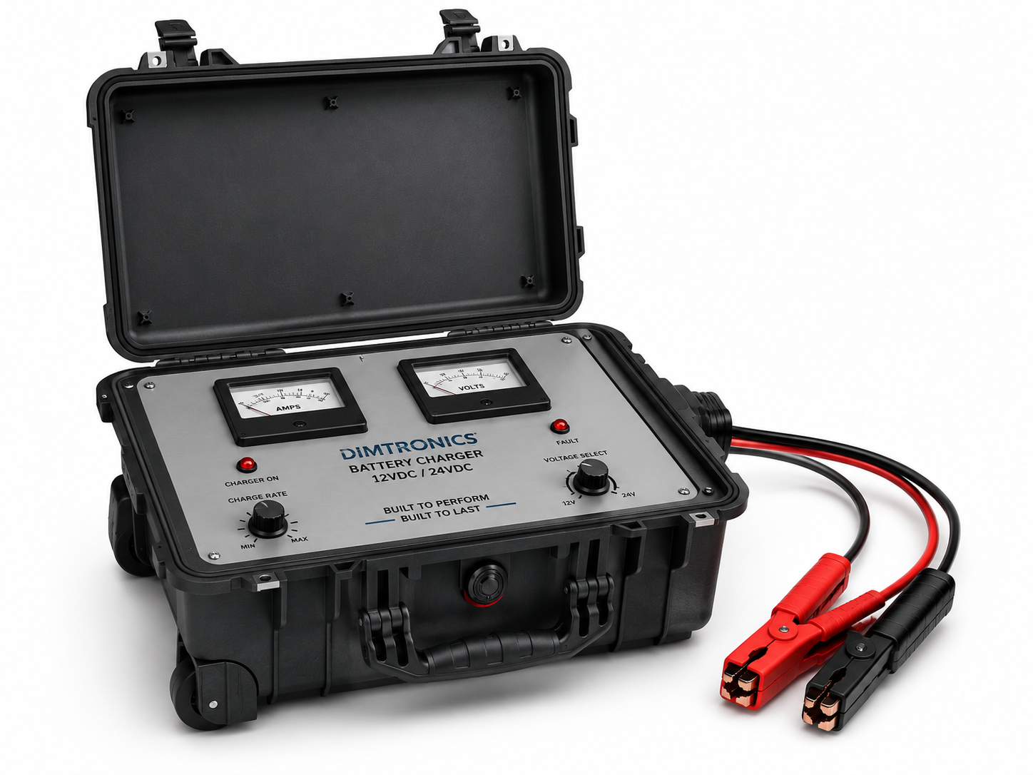 Portable industrial battery charger