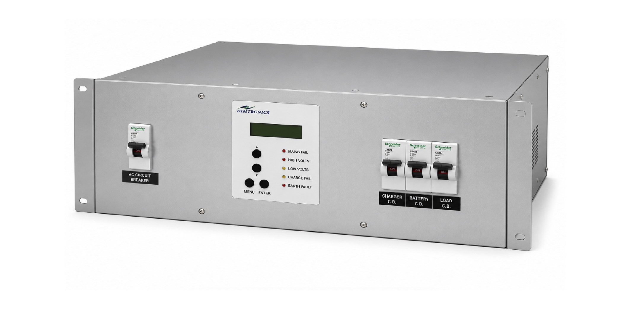 Rack mount industrial power supply system