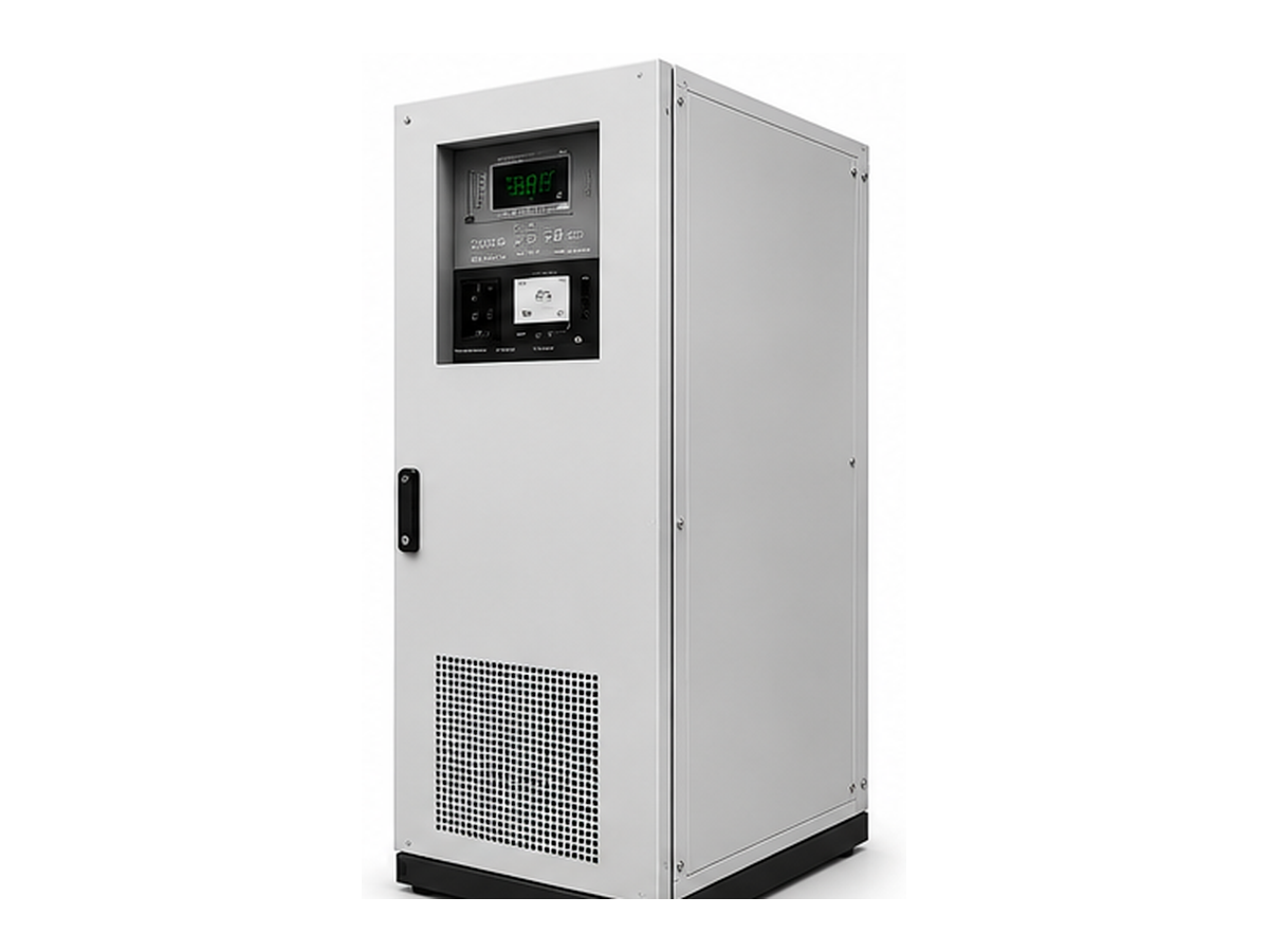 Rack mount industrial battery charger system