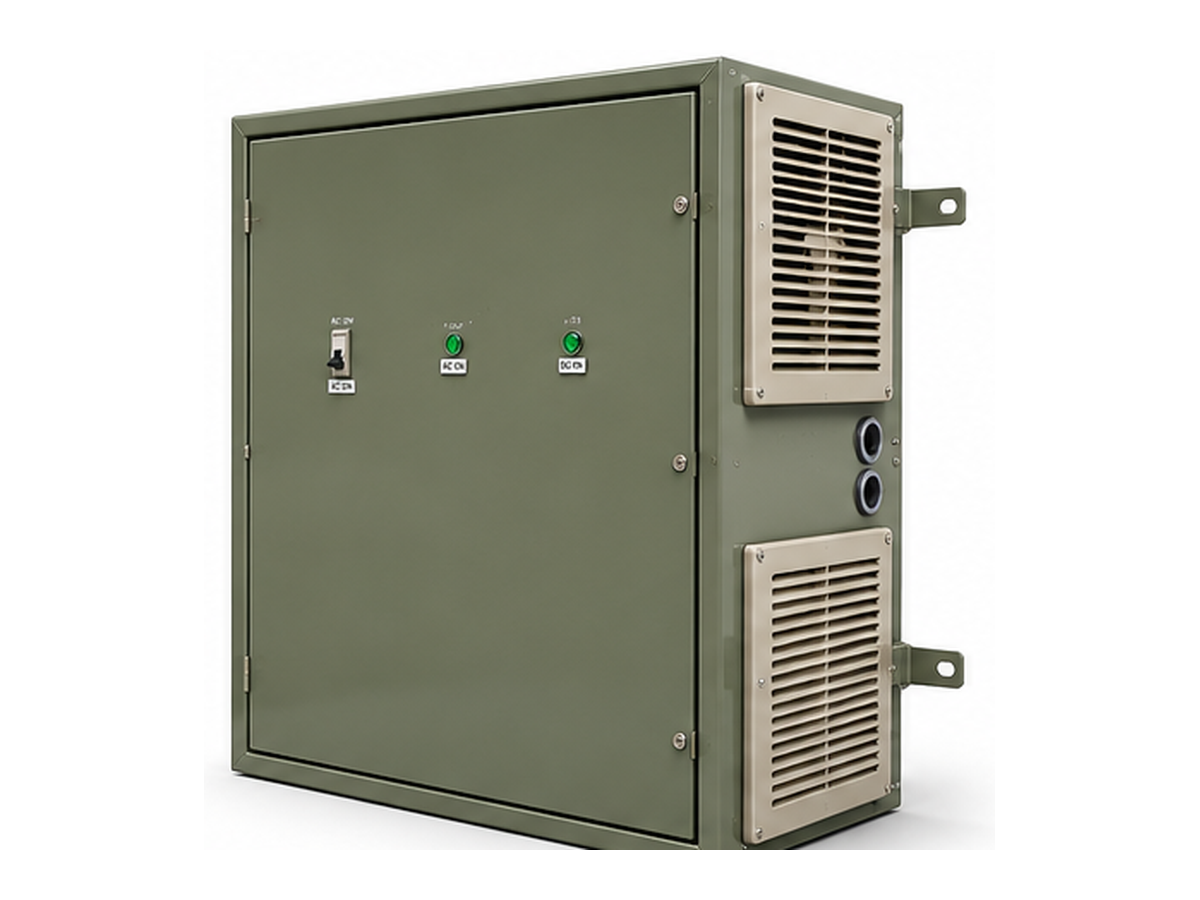 Industrial SMPS battery charger cabinet